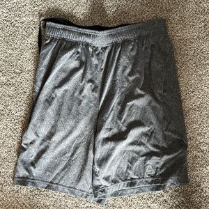 Grey athletic shorts Reebok